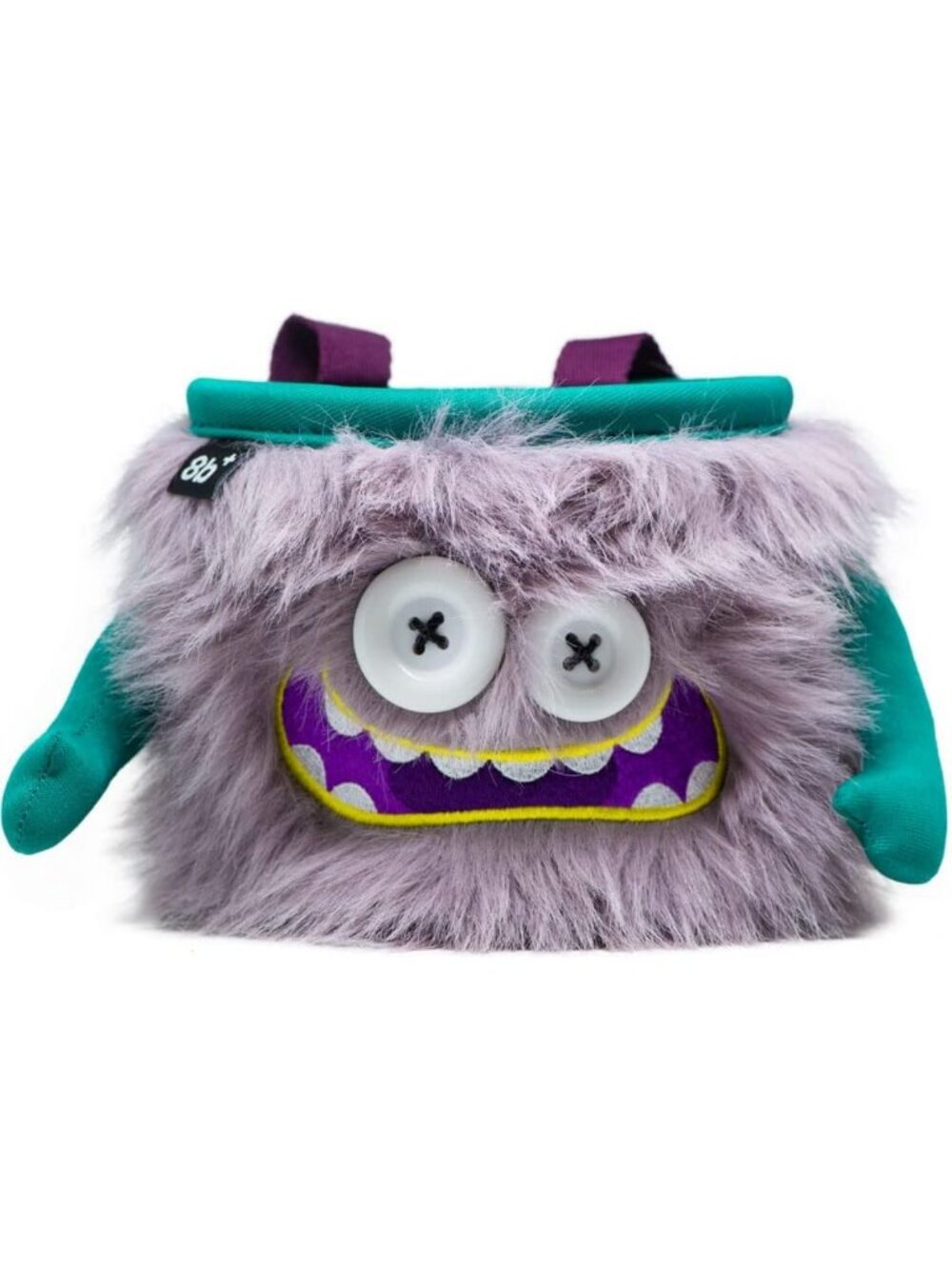 Chalk Bag for Rock Climbing & Bouldering - Cute Character Design, Wide Opening